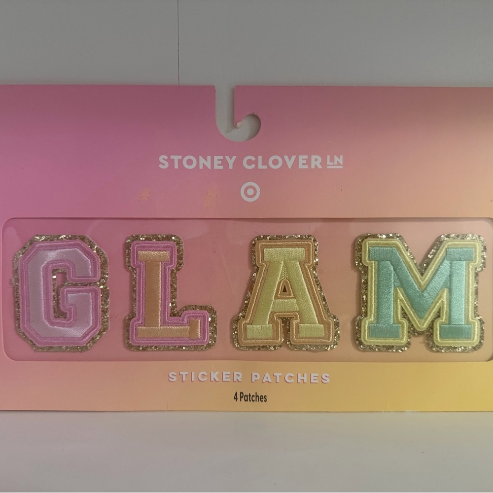 Stoney Clover Lane gradient pastel packaging - yellow, pink, peach